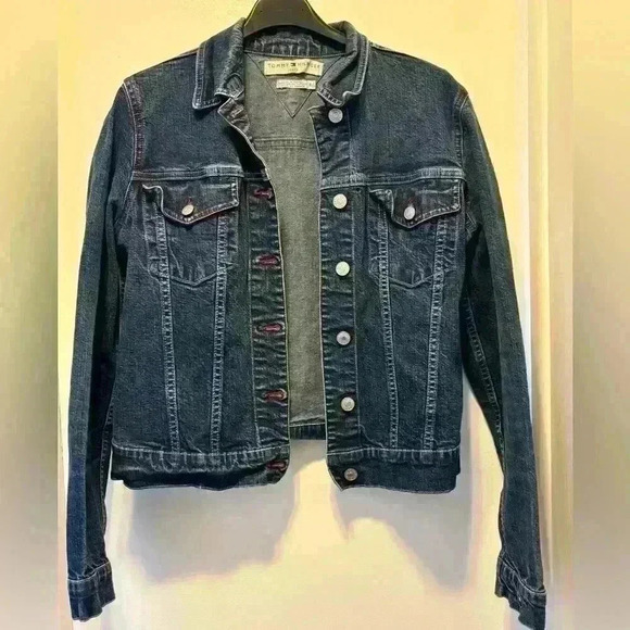 TOMMY HILFIGER Women's Denim Jacket - Picture 1 of 5